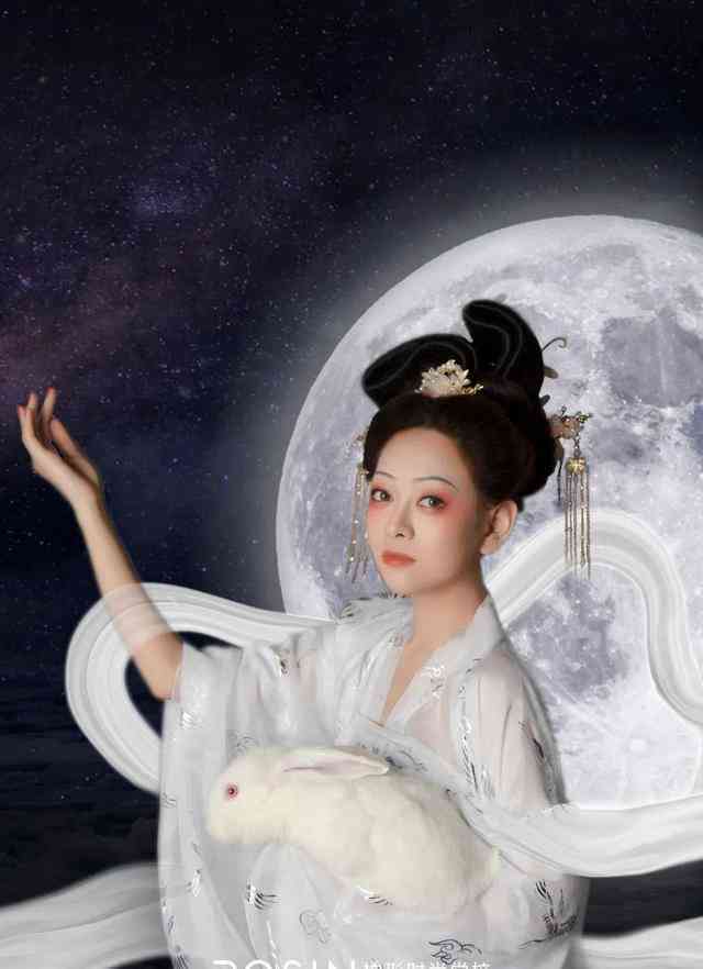 中秋佳节AI变装教程：如何打造完美嫦娥形象及创意文案撰写指南