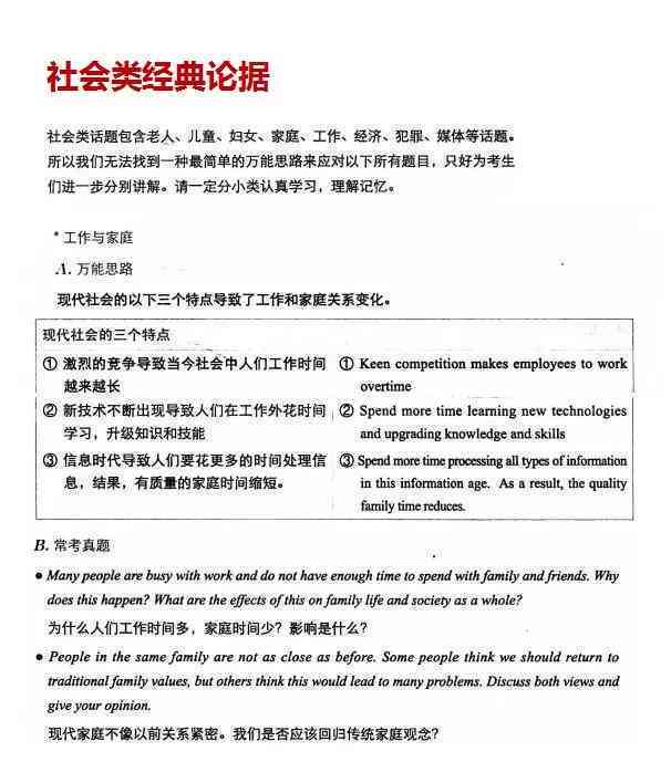 雅思写作万能话题：范文模板汇总及话题分类指南