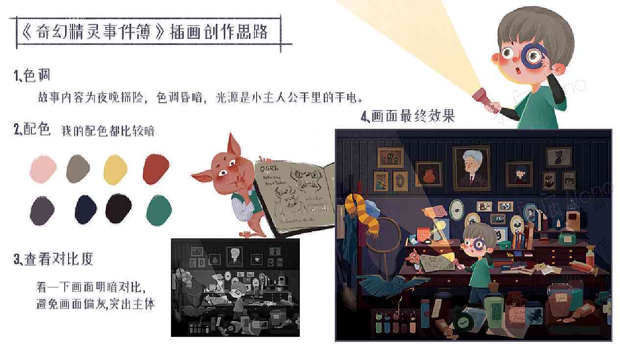 插画创作指南：从构思到实现的完整步骤解析与技巧分享