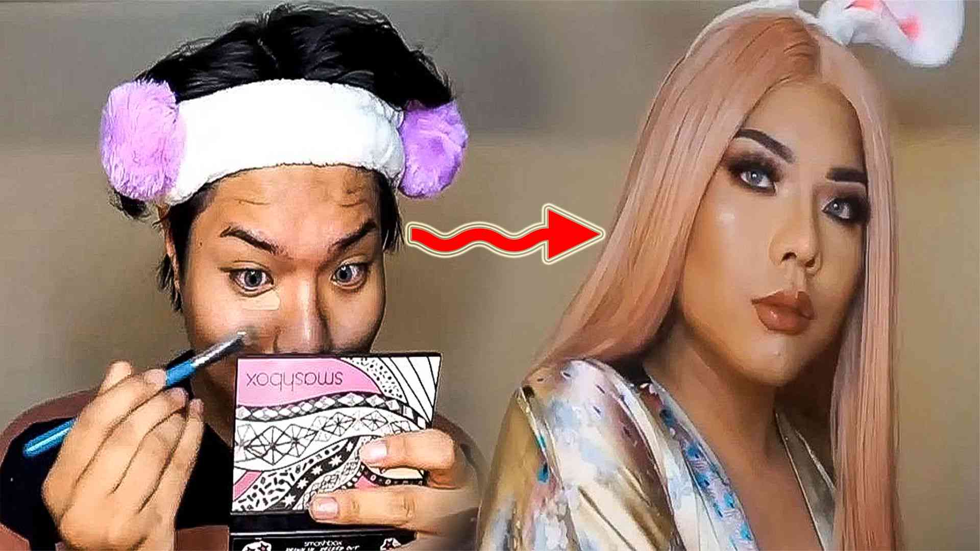 男孩化身女孩：神奇变装特效大揭秘