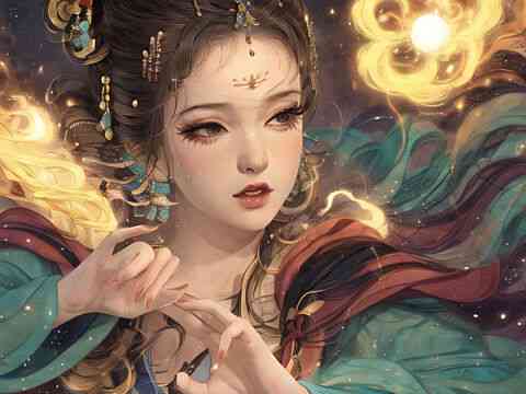 ai绘画古风人像文案：唯美古风画意人像教程，打造超级唯美人物绘画