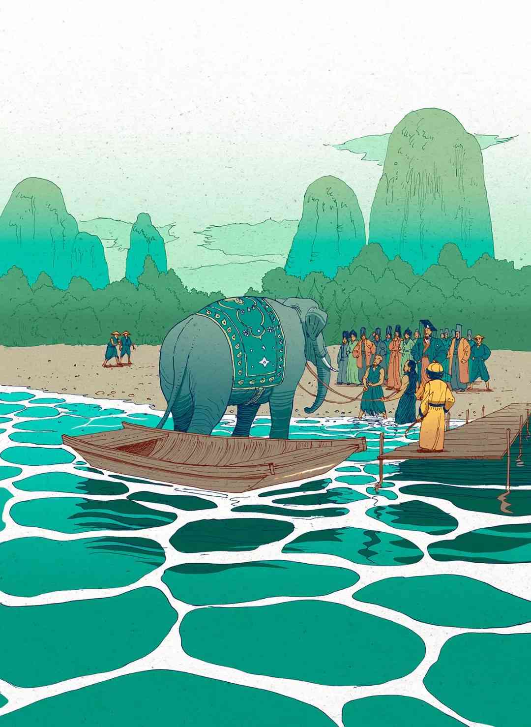 如何绘制包含中国元素的故事插画：全面指南与技巧解析