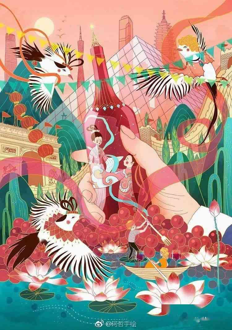 如何绘制包含中国元素的故事插画：全面指南与技巧解析