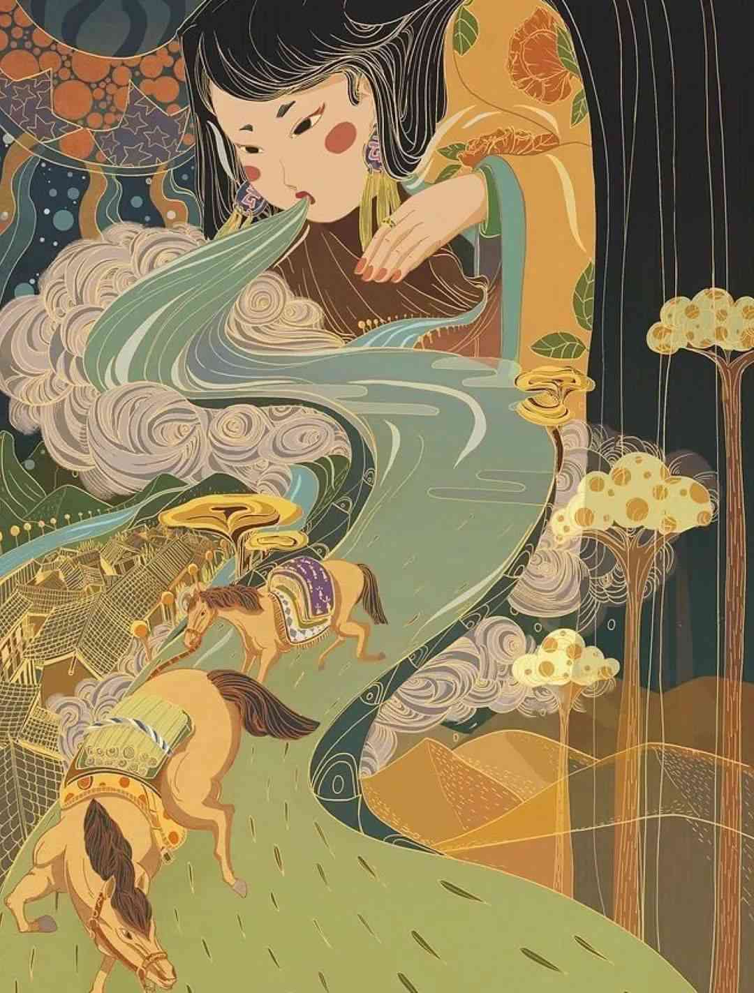 如何绘制包含中国元素的故事插画：全面指南与技巧解析