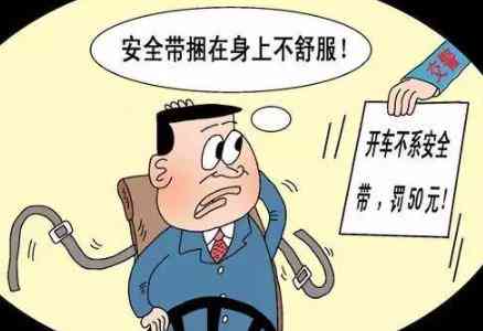 最新规定：驾驶时未系安全带罚款金额详解