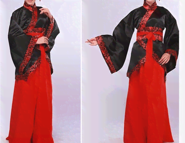 汉族传统服装文案ai