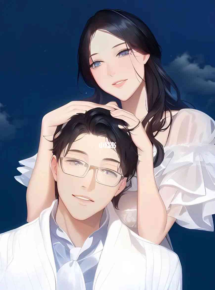 情侣ai绘画特效文案搞笑