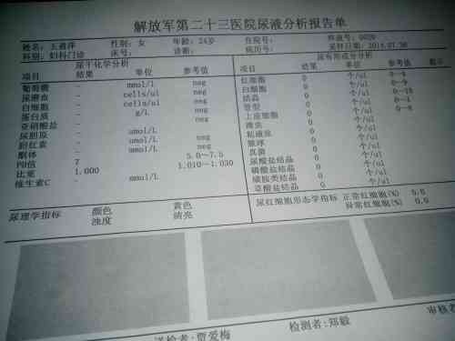 重病检查单：详细化验结果及病情分析报告