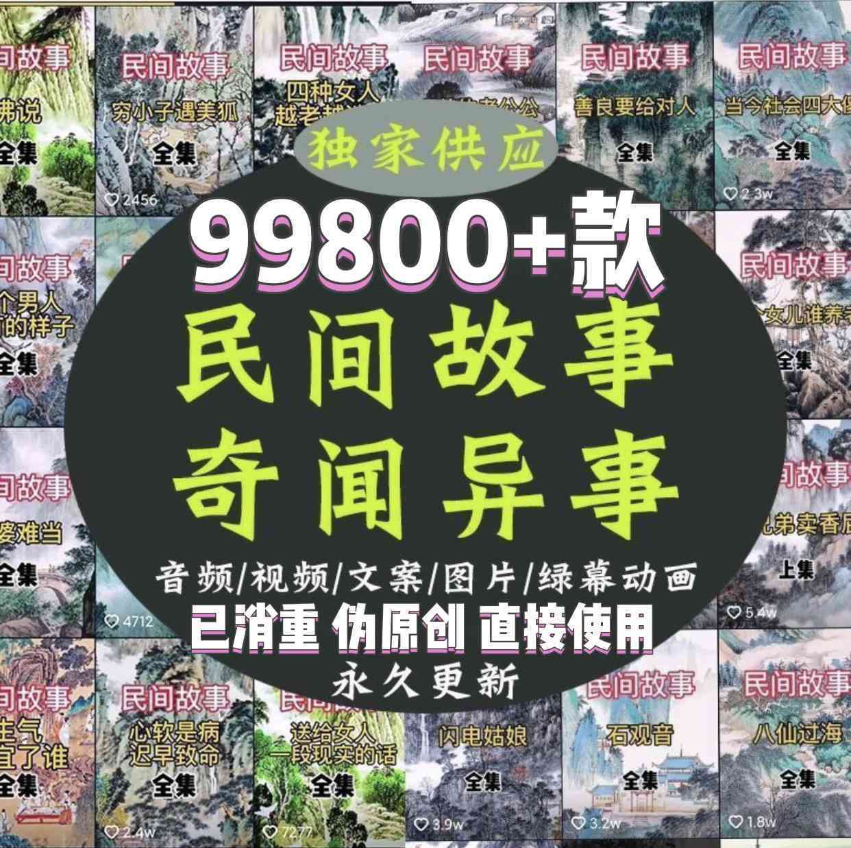民间故事原创：素材查找与剧场创作攻略及快手平台分享