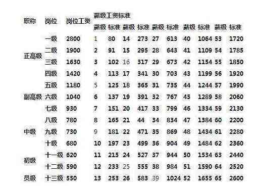 2019年杭州事业单位薪酬体系解析：岗位与薪级工资标准详览