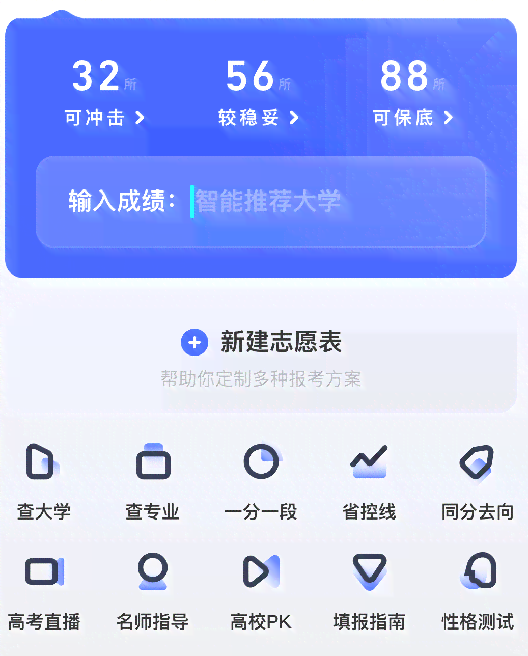 志愿填报神器：AI智能推荐，全方位解决高考生志愿填报难题