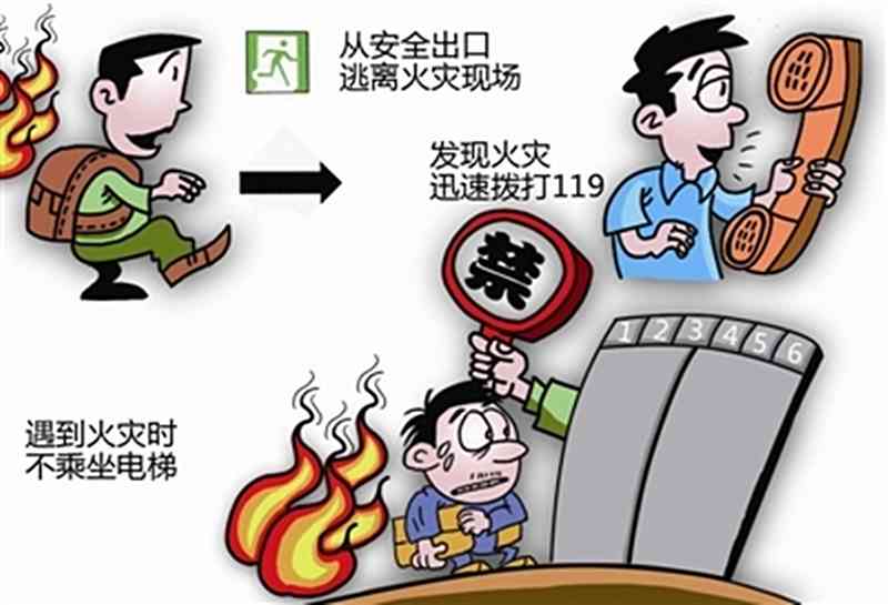 楼道发生火灾，怎么应急处置及室内求救措