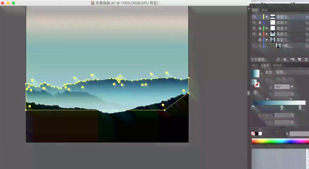 AI创作风景模板怎么做：打造个性化风景设计教程