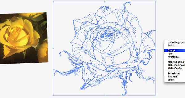 AI画玫瑰花：绘制方法与渐变花瓣插画技巧