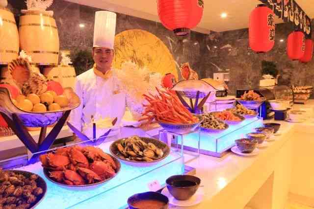 美海洋宴，一口甜体验 —— 海美食店独家口号传