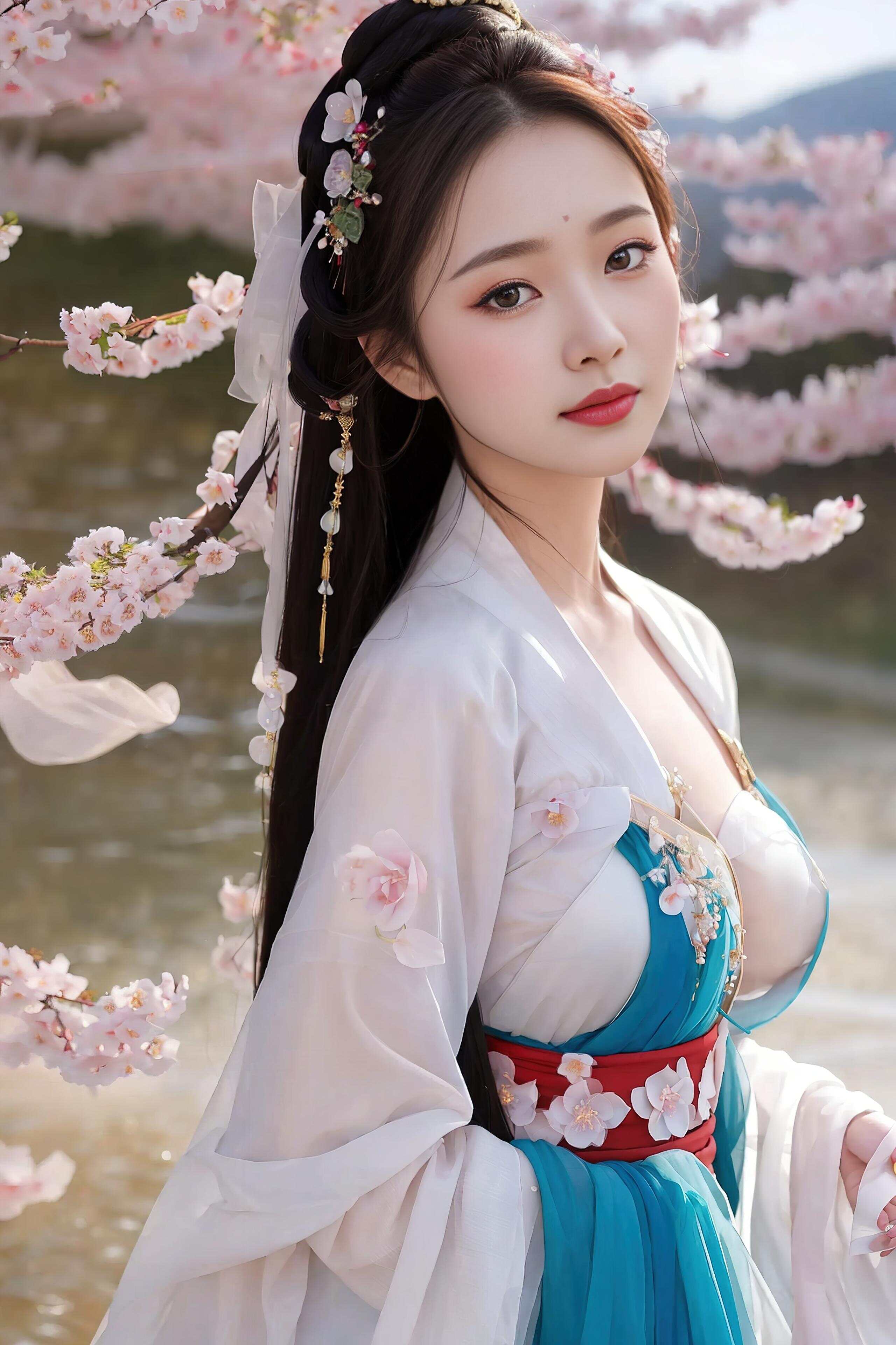 ai古风美女文案