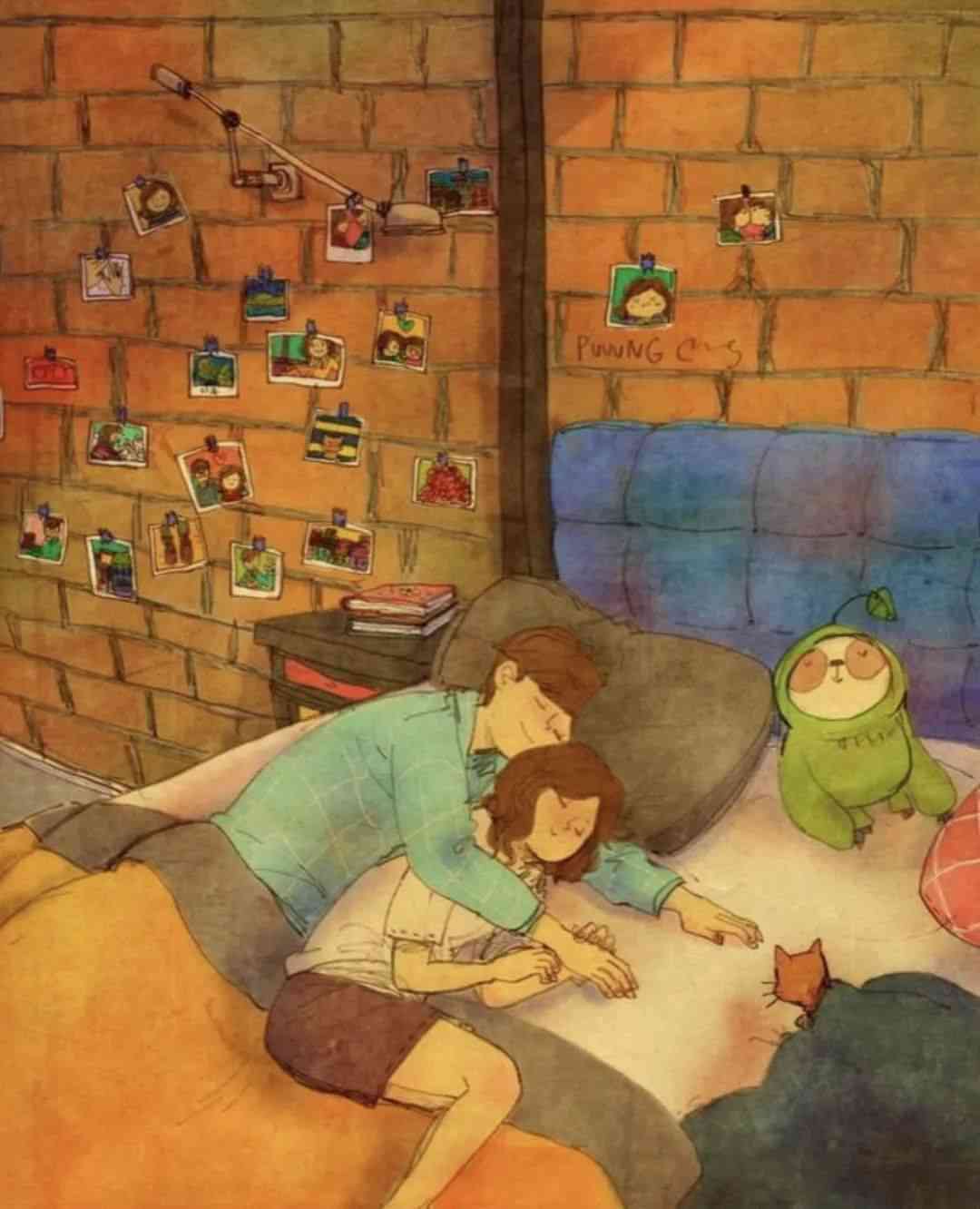 绘画素材大全：情侣插画、浪漫场景、甜蜜瞬间一网打尽