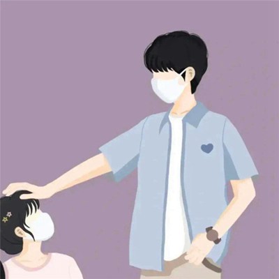 画画情侣：简单头像素材与模板     
