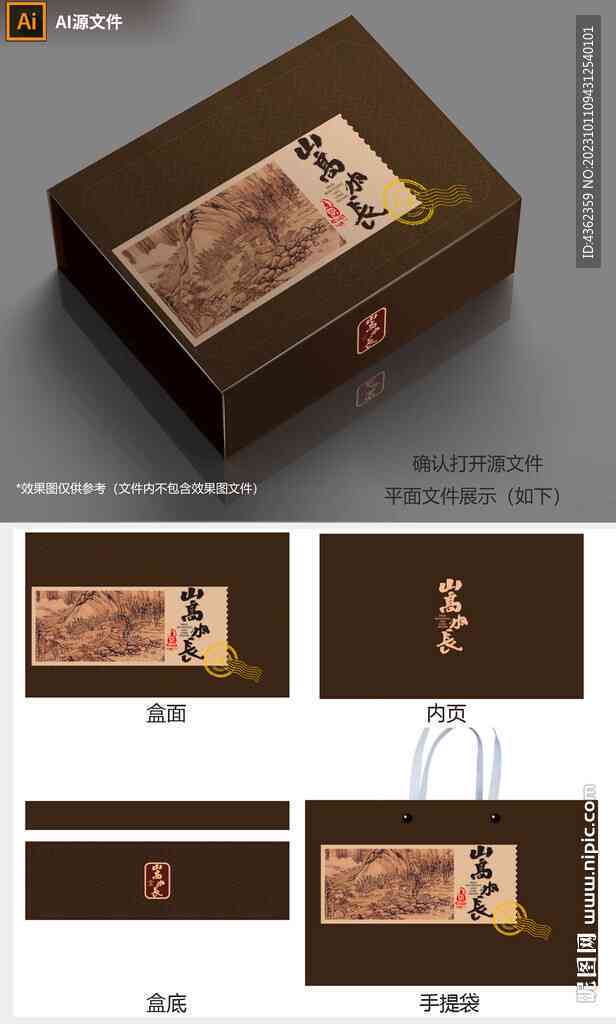 AI包装礼盒推荐文案
