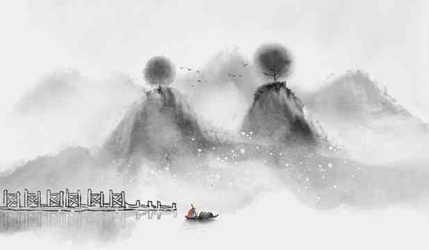 墨韵流转：水墨诗意文案集锦