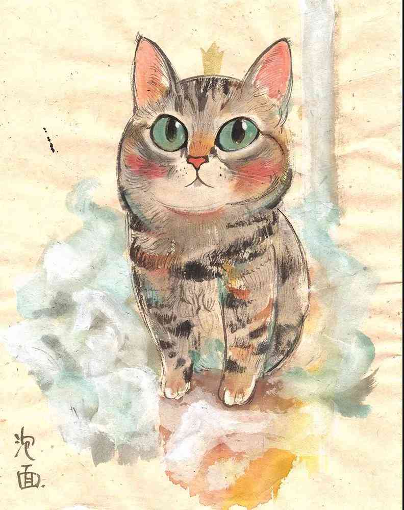 创意猫咪绘画：探索萌猫的艺术天赋与绘画教程