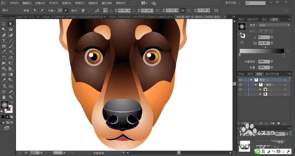 AI创作泰迪犬形象设计及毛发渲染技巧解析
