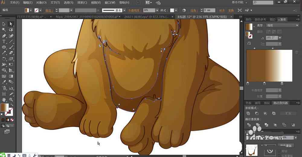 AI创作泰迪犬形象设计及毛发渲染技巧解析