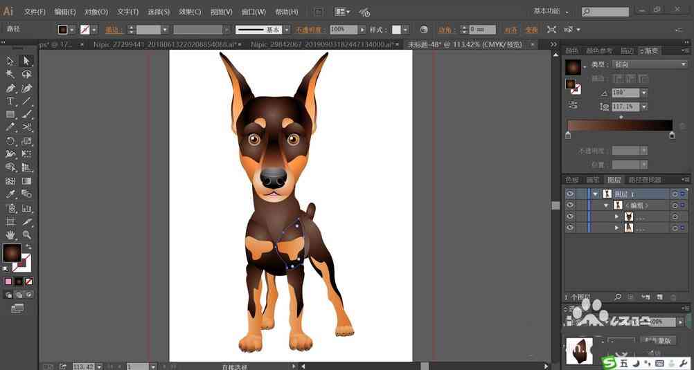 AI创作泰迪犬形象设计及毛发渲染技巧解析