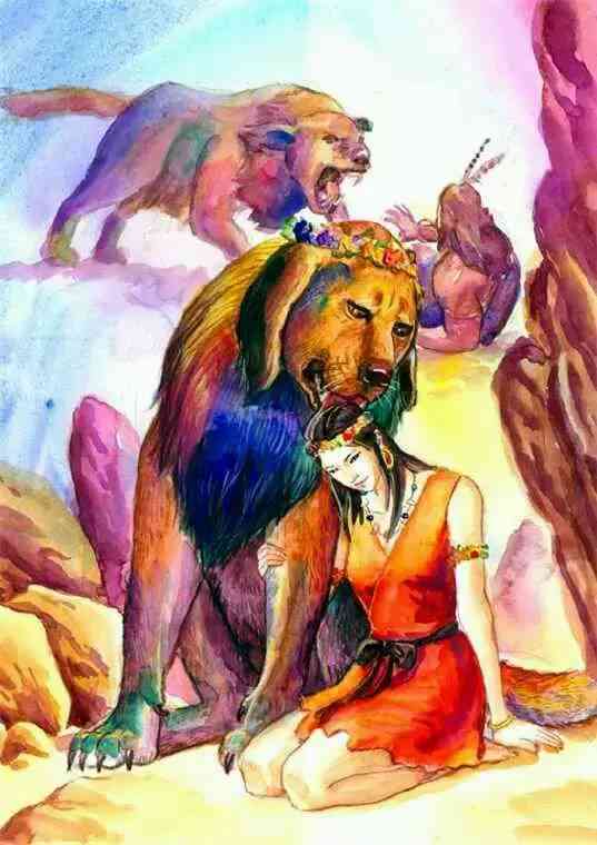 《中国神话原画：系列绘画大全》