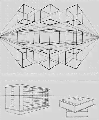 AI透视网格画场景：详解透视网格用法、工具作用及绘制房子的步骤