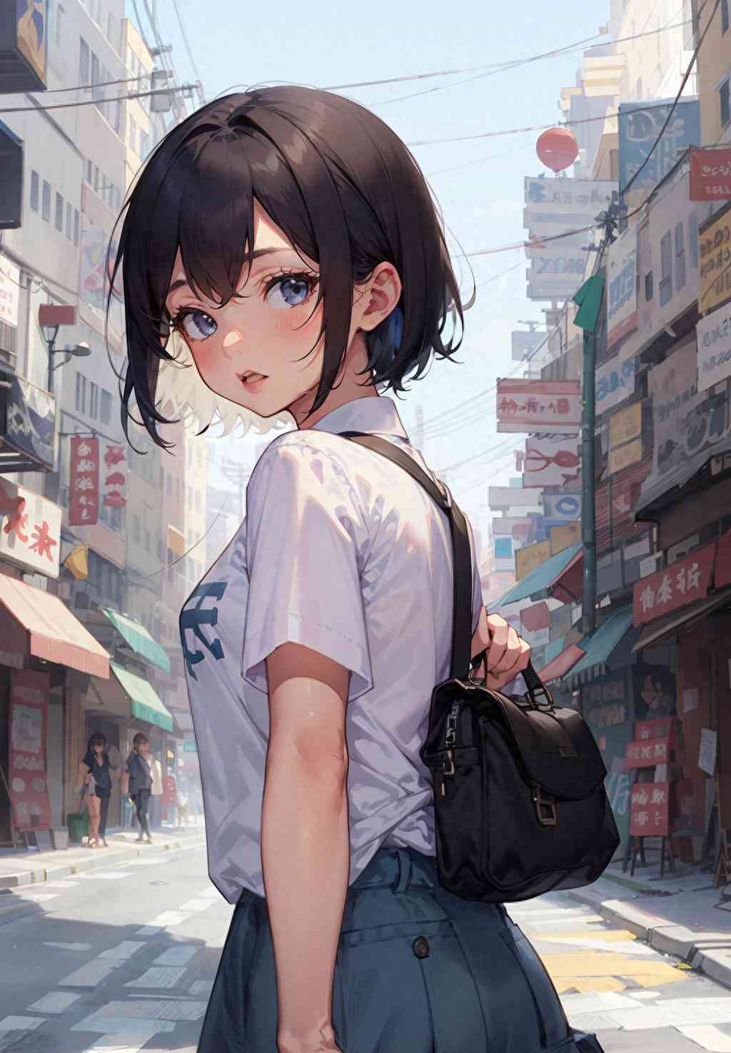 二次元动漫风ai创作