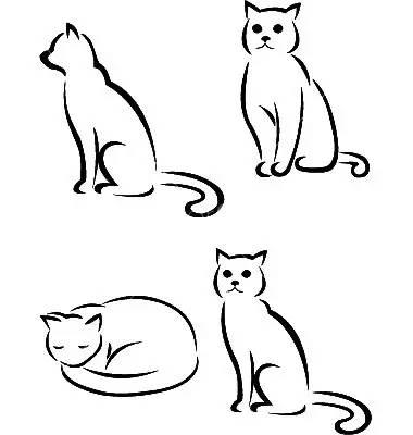 猫咪绘画指南：从基础技巧到创意设计，全方位解析如何画猫