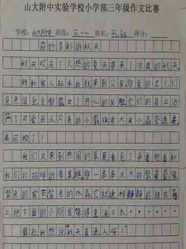 多字怎么写作文：三年级到四年级300字作文攻略
