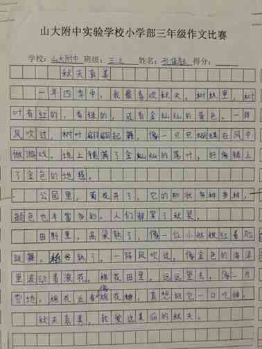 多字怎么写作文：三年级到四年级300字作文攻略