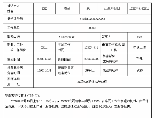 申请工伤认定的申请事项怎么写：工伤认定申请表范文及撰写指南-工伤认定申请书申请事项怎么写