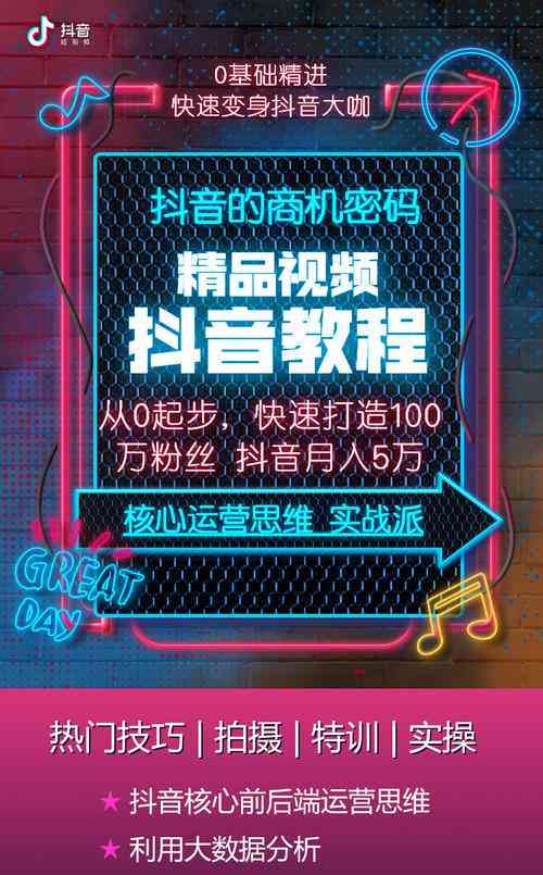 指南ai抖音文案