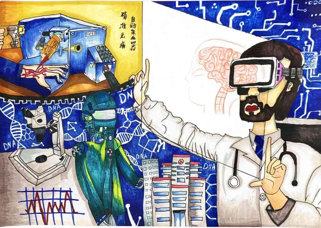 大脑智能创作：AI软件驱动智能大脑，科幻画作品创作平台简介