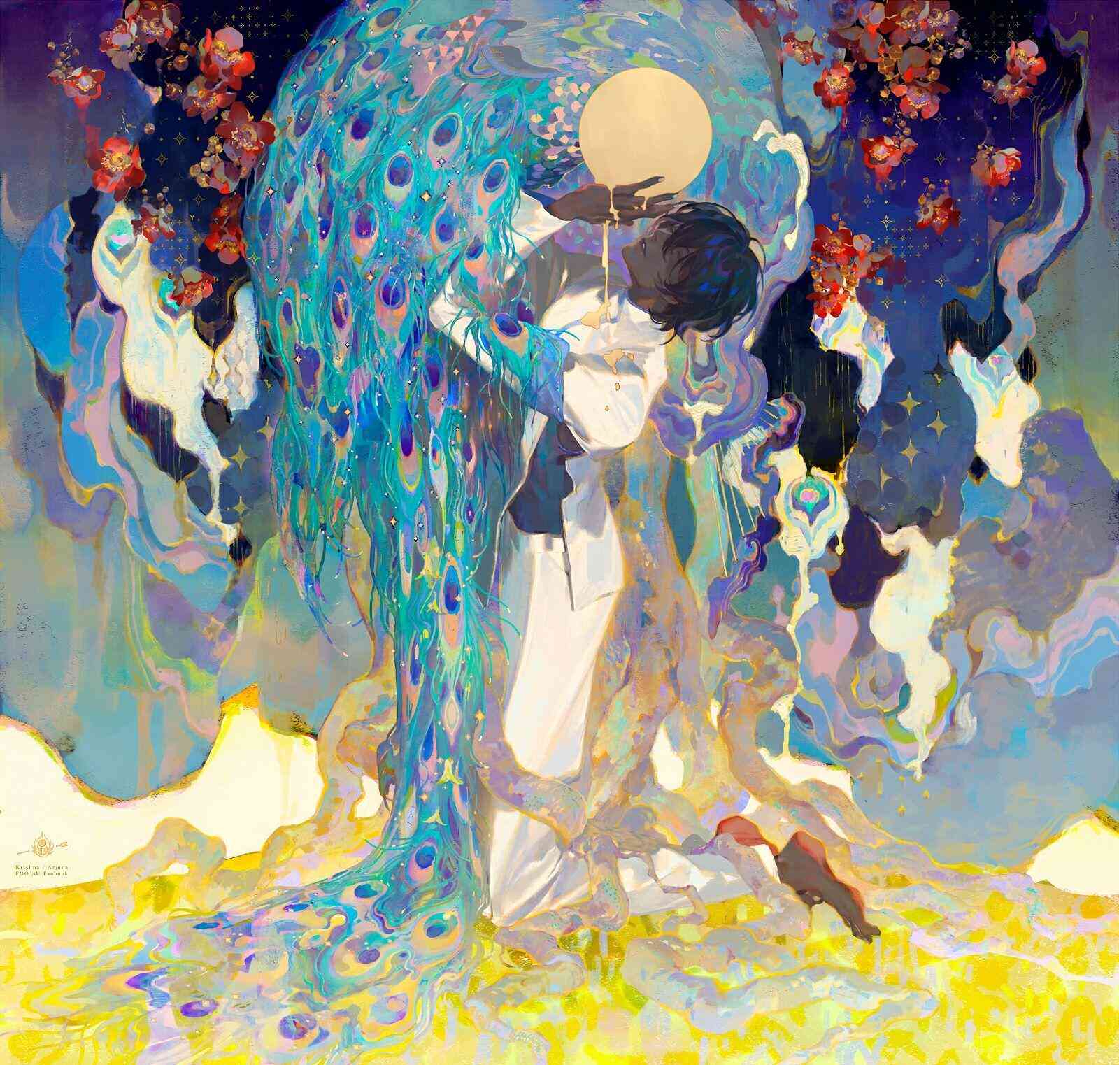 ps绘画彩虹岛：手绘原画集展现独特画风