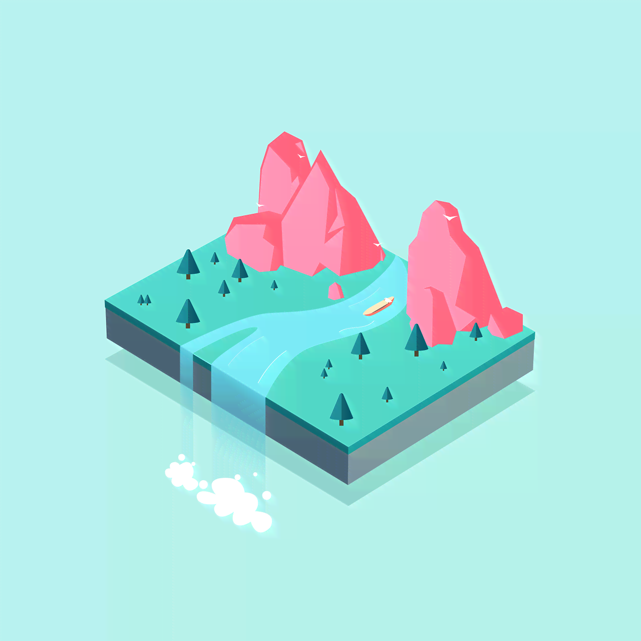 ai创作景观