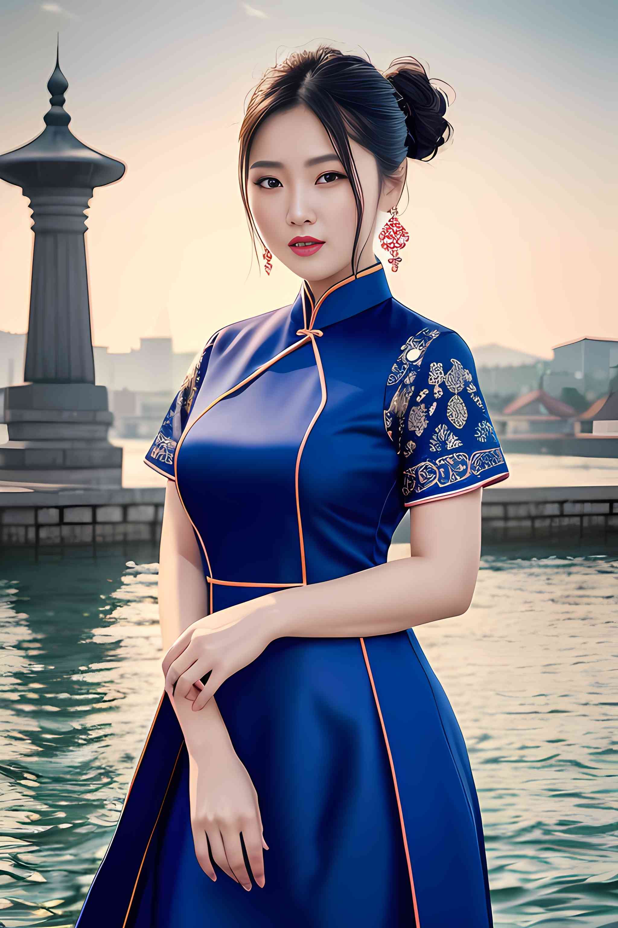 ai绘画旗袍文案怎么写