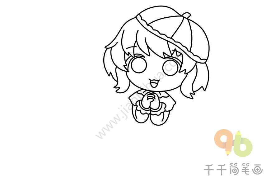 ai小女孩说话文案：爱聊天小萝莉的简笔画式表达
