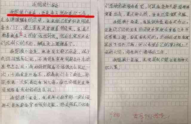 爸爸教我写作文：短文阅读答案与阅读理解，500字解析及作者介绍