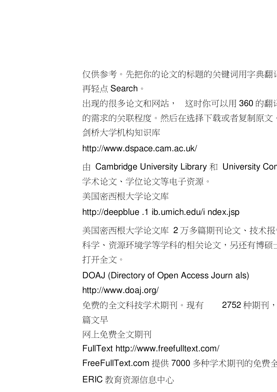 留学生常用论文网站：排名、论文名称及写作软件推荐
