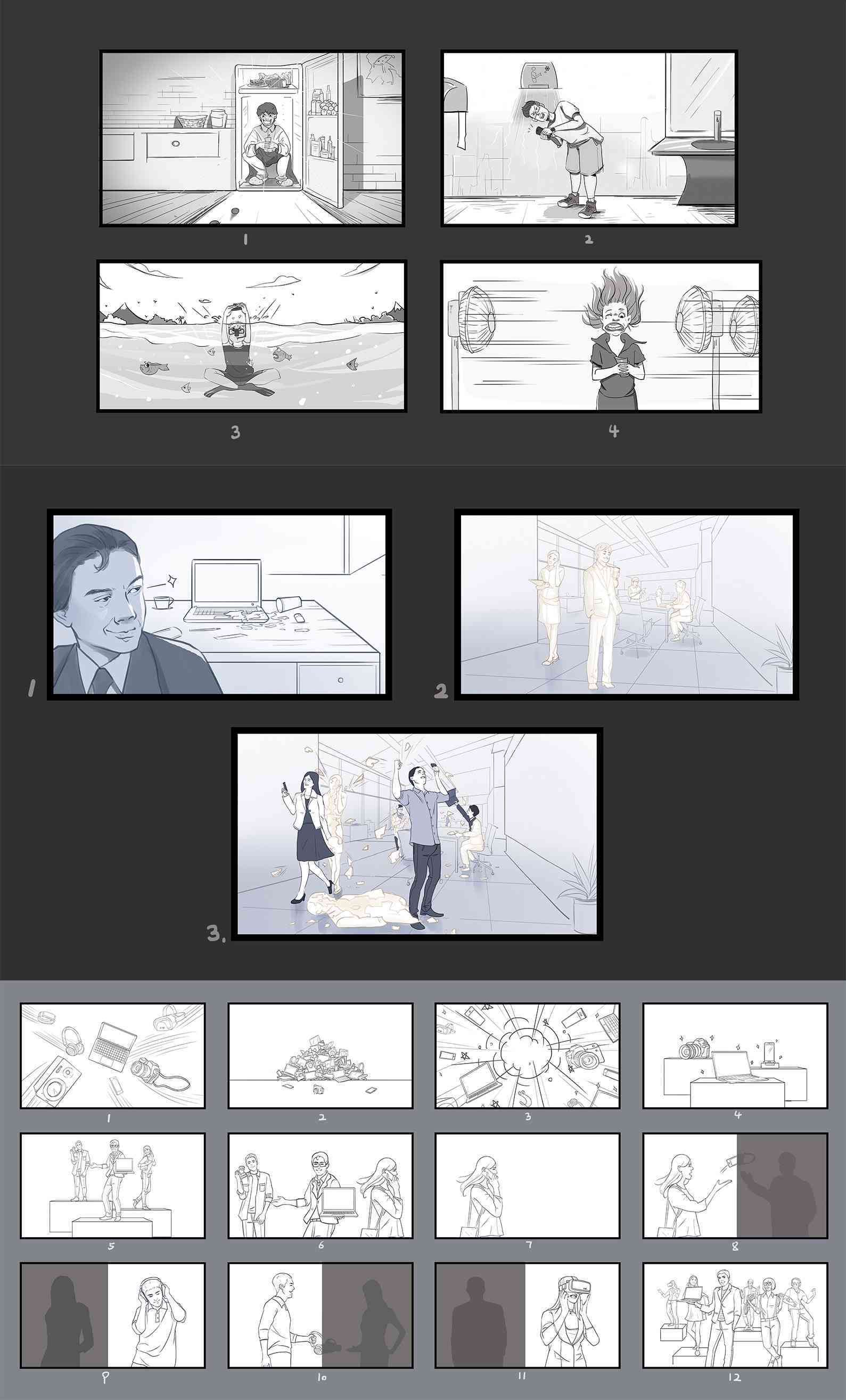 AI辅助创作：动画分镜头脚本绘制模板攻略