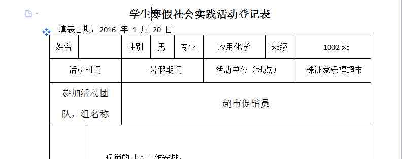 大学生社会实践报告表格在线与填写指南