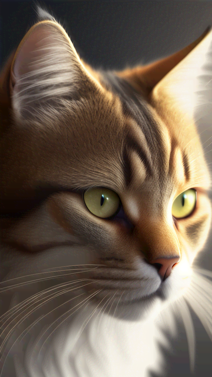 猫咪二次元ai绘画搞笑文案