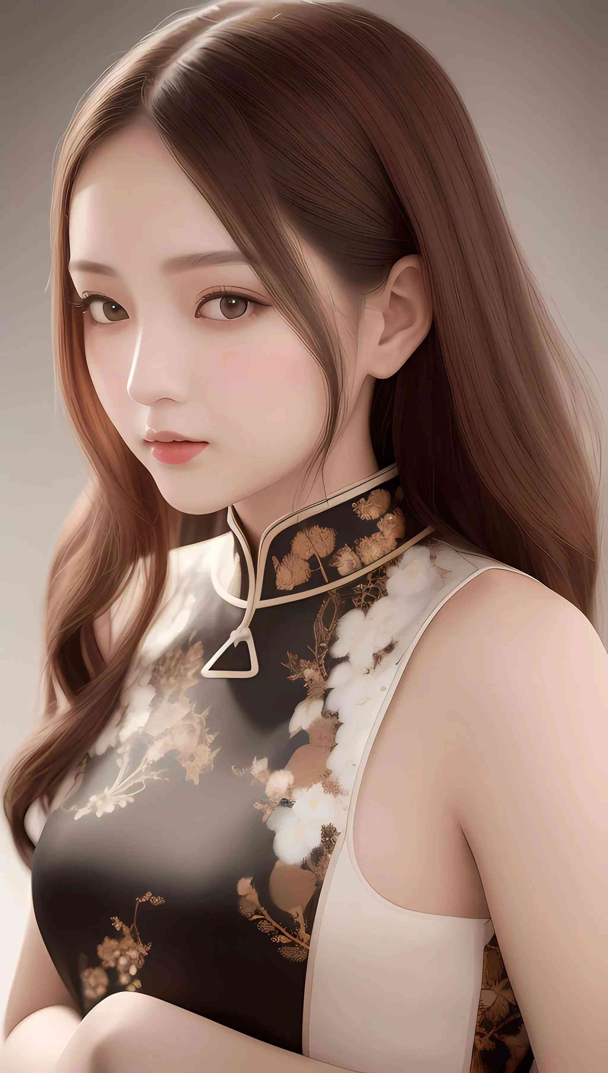 ai绘画旗袍文案