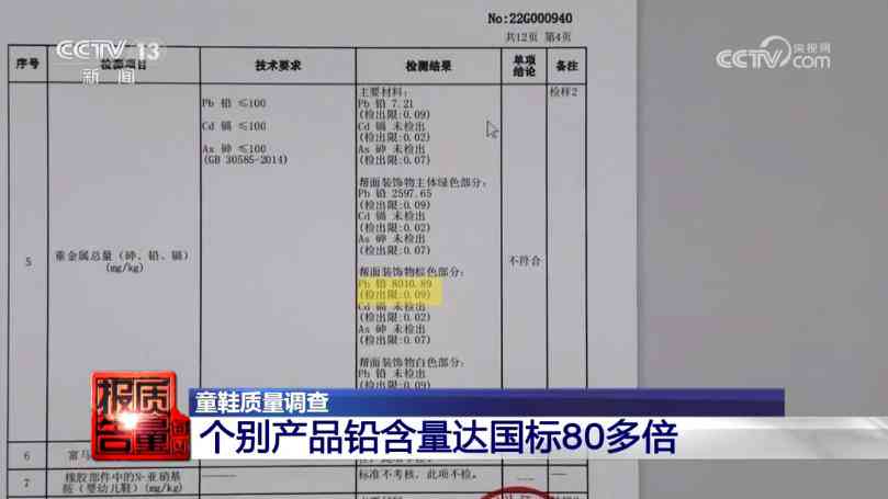 ai智能鞋面检验报告怎么看