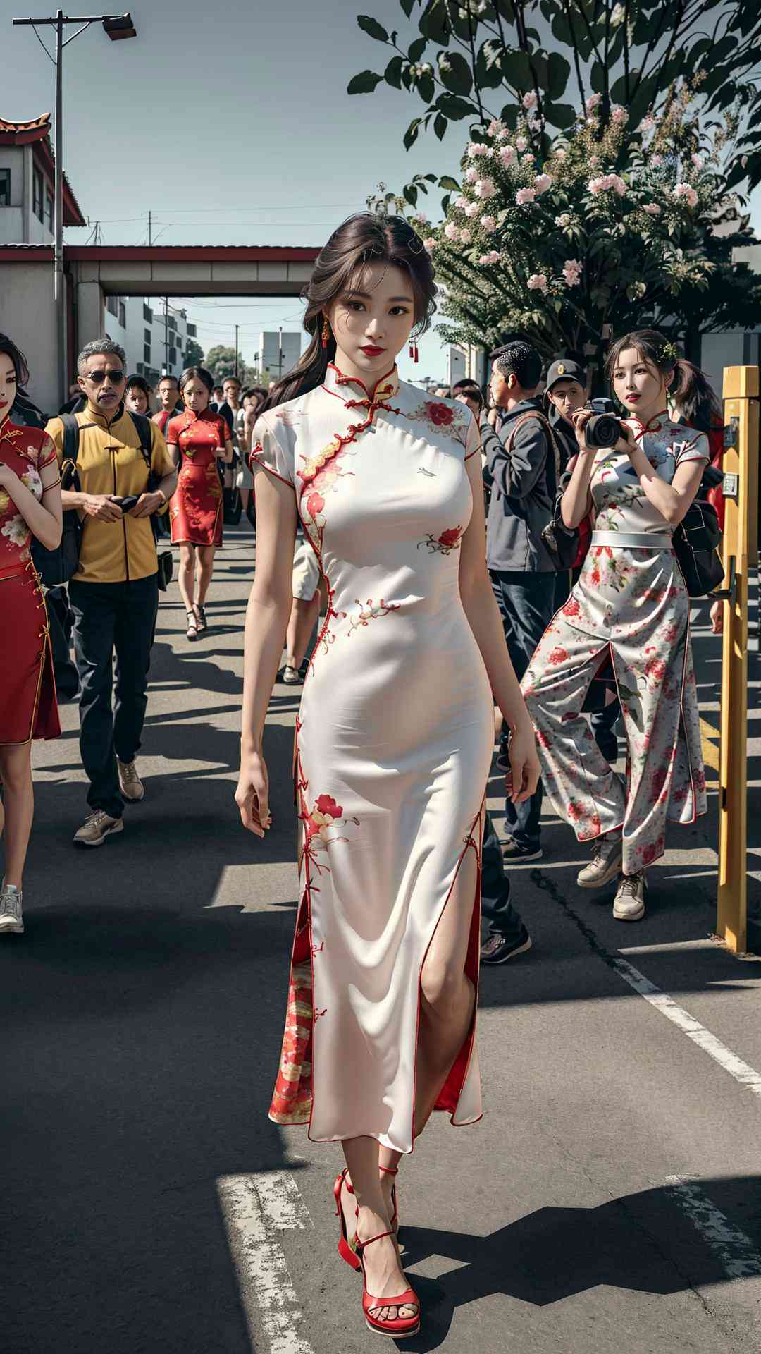 ai合成旗袍文案