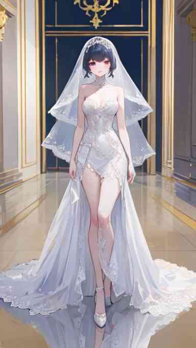 二次元ai结婚照文案怎么写